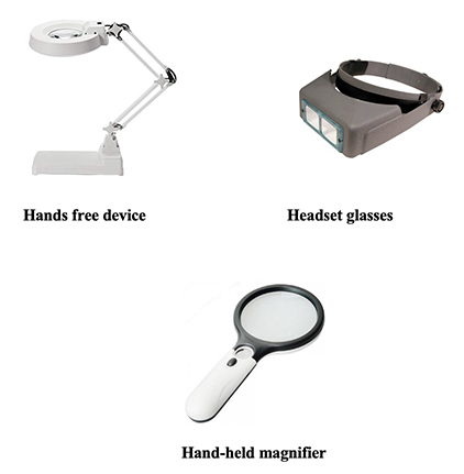 3 hand held devices